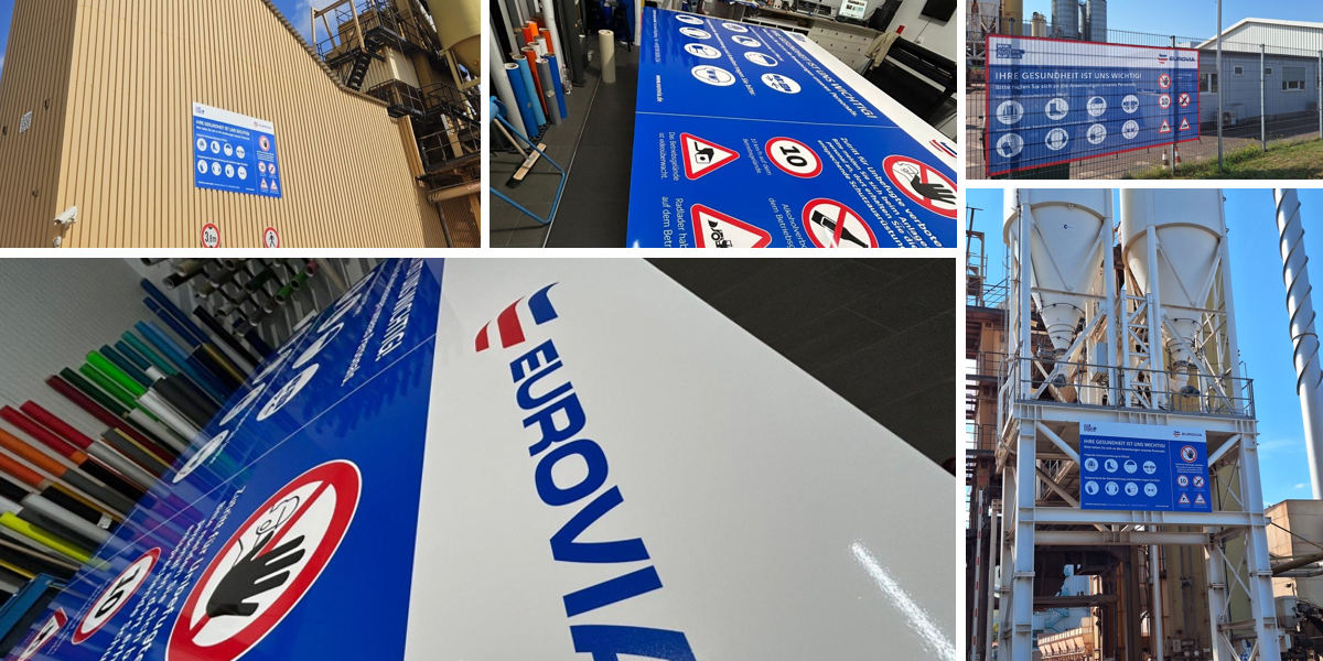 Eurovia Schilder Tafeln & Bunner Arbeitsschutz